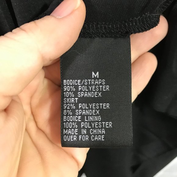 AB Studio LBD Black Sleeveless Midi Dress Evening Holiday - Picture 7 of 10